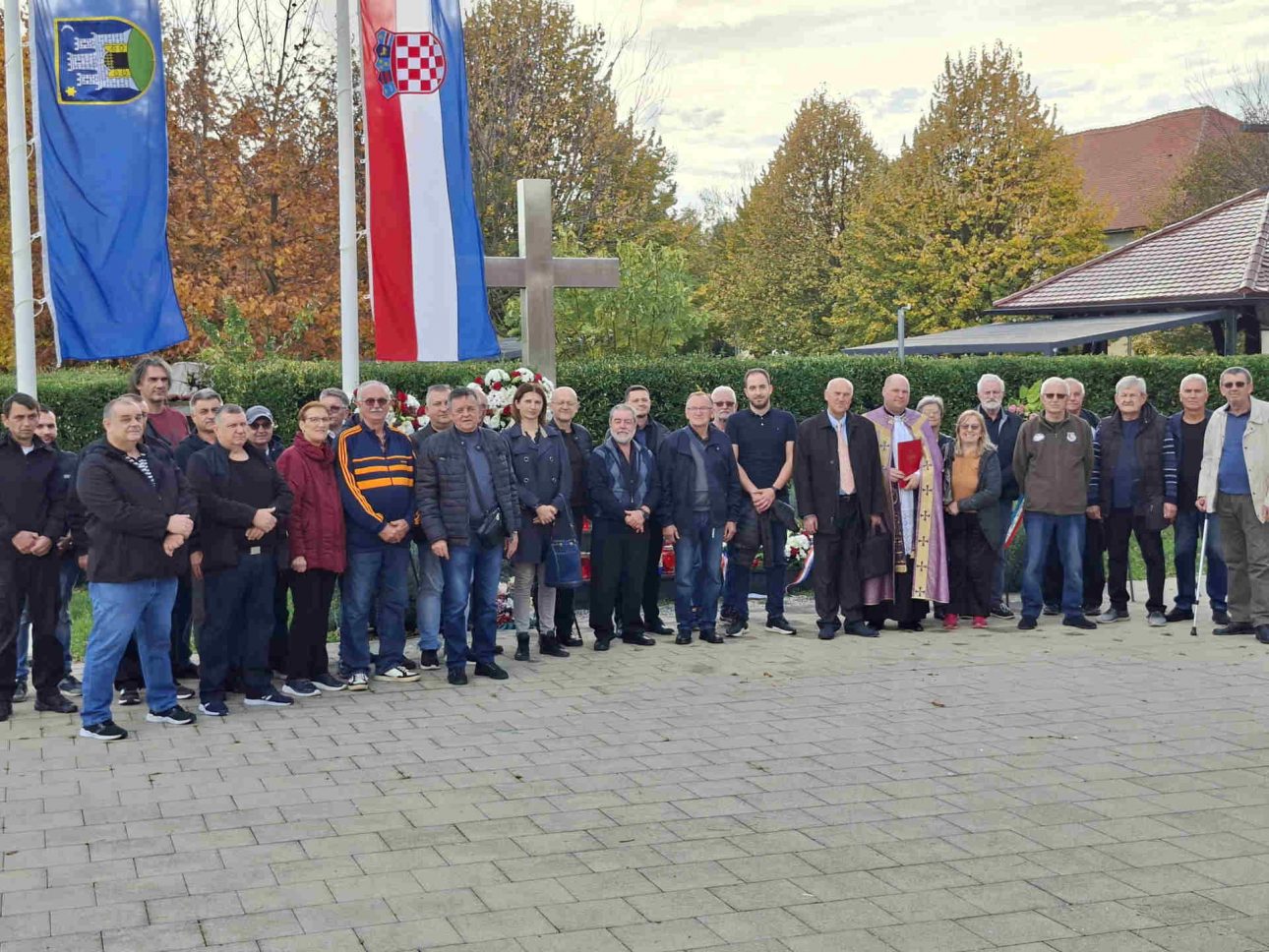 Svi sveti-počast braniteljima u Stenjevcu